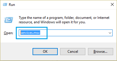 Windows 10でServices.mscコマンドを実行する