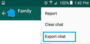 Android Phone から WhatsApp チャットをエクスポート