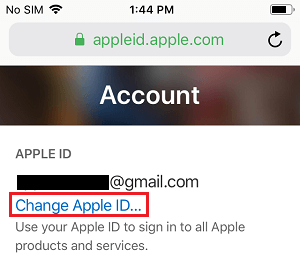 appleid.apple.comでApple IDのオプションを変更する。