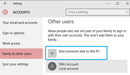 Windows 10 PCに新しいユーザーを追加する
