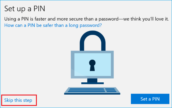 Windows 10にログインするためのPINを設定する 