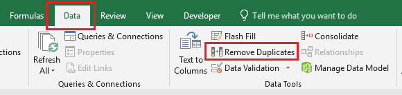 Excelの重複削除関数