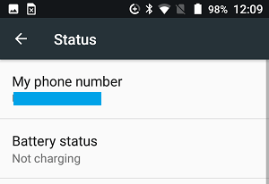 Android端末のユーザー電話番号表示について