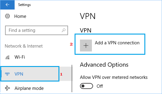 Windows 10でVPN接続オプションを追加する 
